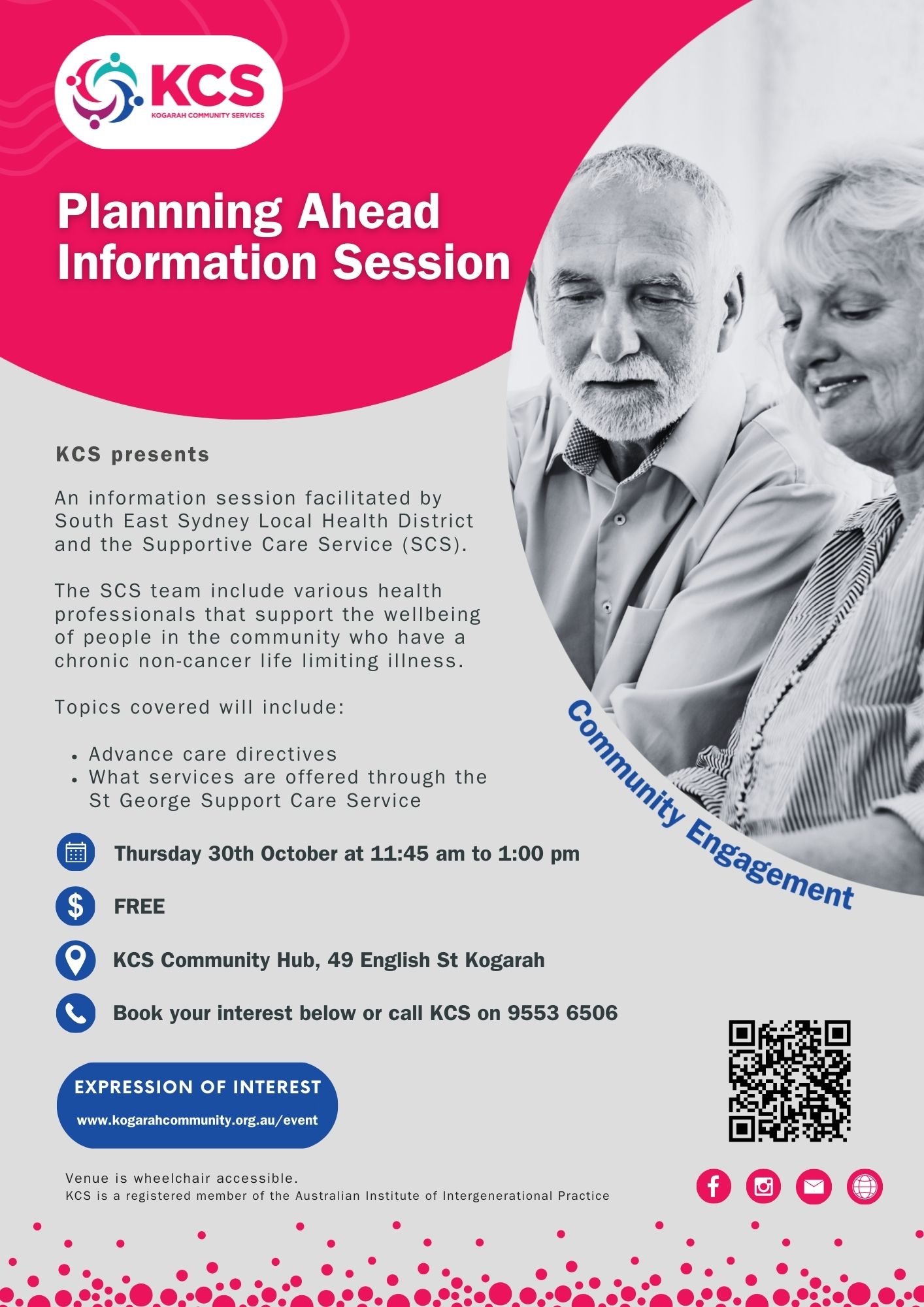 Planning Ahead Information Session