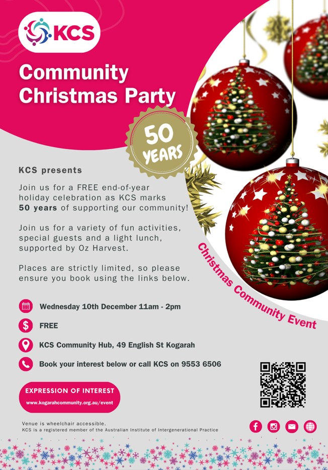 Community Christmas Party and 50 Years Celebration