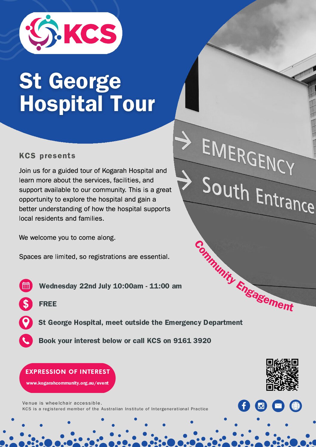 St George Hospital Tour